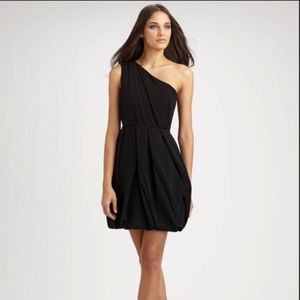 Shoshanna one-shoulder dress - black, size 8